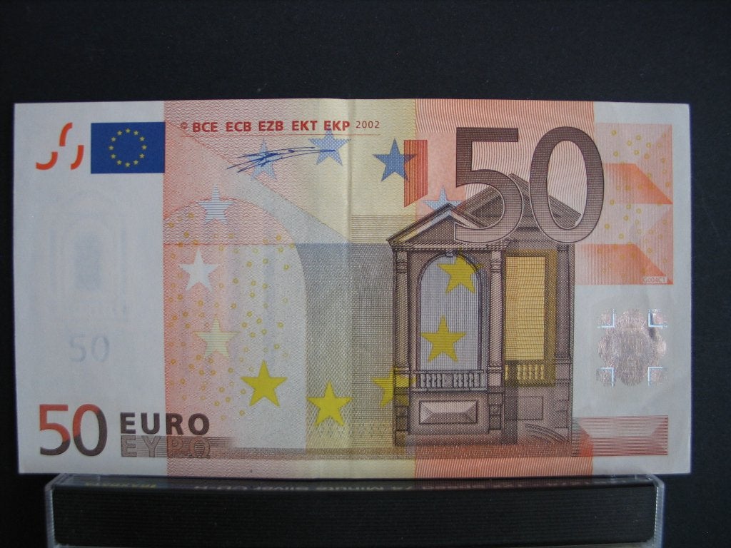 50 euro biljet Nederland P Duisenberg, Ophalen of Verzenden, Overige landen, 50 euro, Los biljet