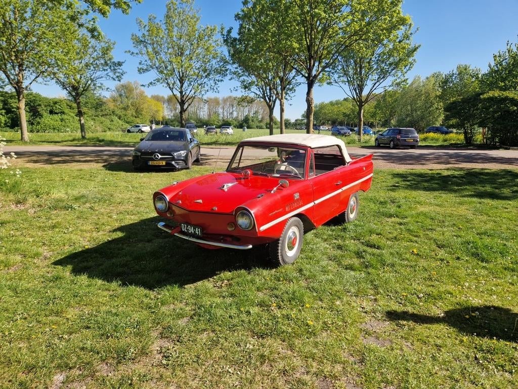 Amphicar 1965 Rood, Auto's, 1147 cc, Cabriolet, Particulier, 38 pk