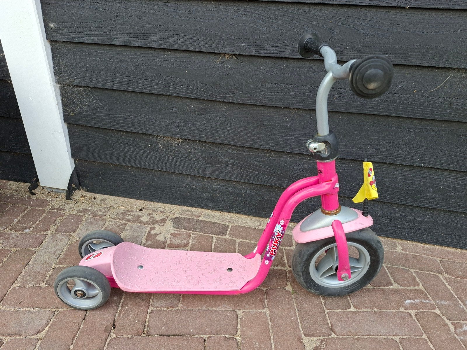 roze step van puky, Ophalen, Gebruikt, Gewone step, Puky