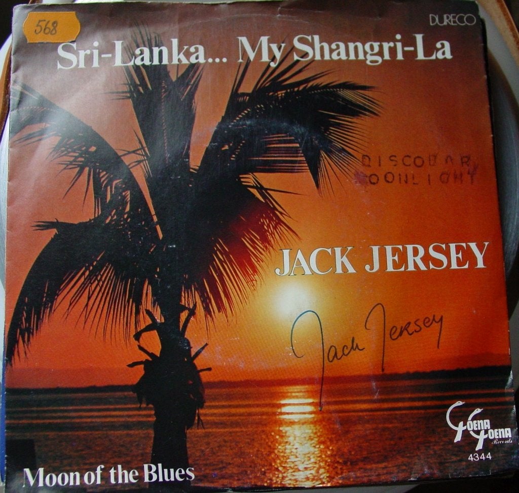 45T 7INCH VINYL SINGLE JACK JERSEY, Cd's en Dvd's, Ophalen of Verzenden, Zo goed als nieuw, Pop