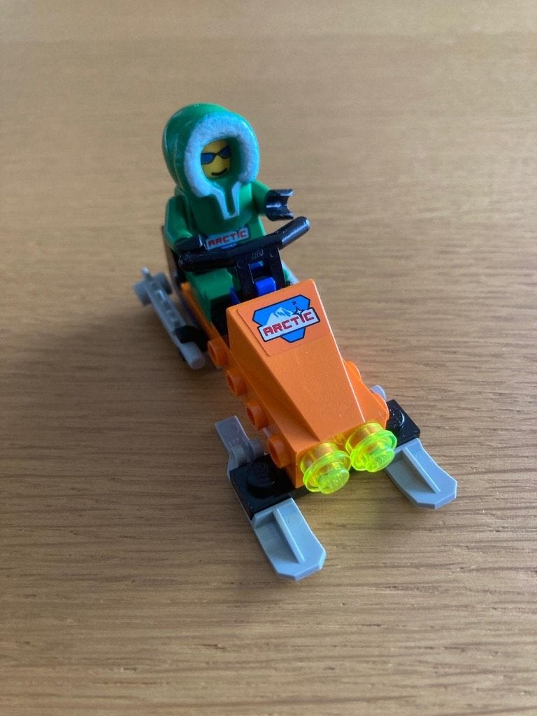 Lego 6577 Arctic Snow Scooter *ZGAN* sneeuwscooter, Lego, Ophalen of Verzenden, Zo goed als nieuw, Compleet