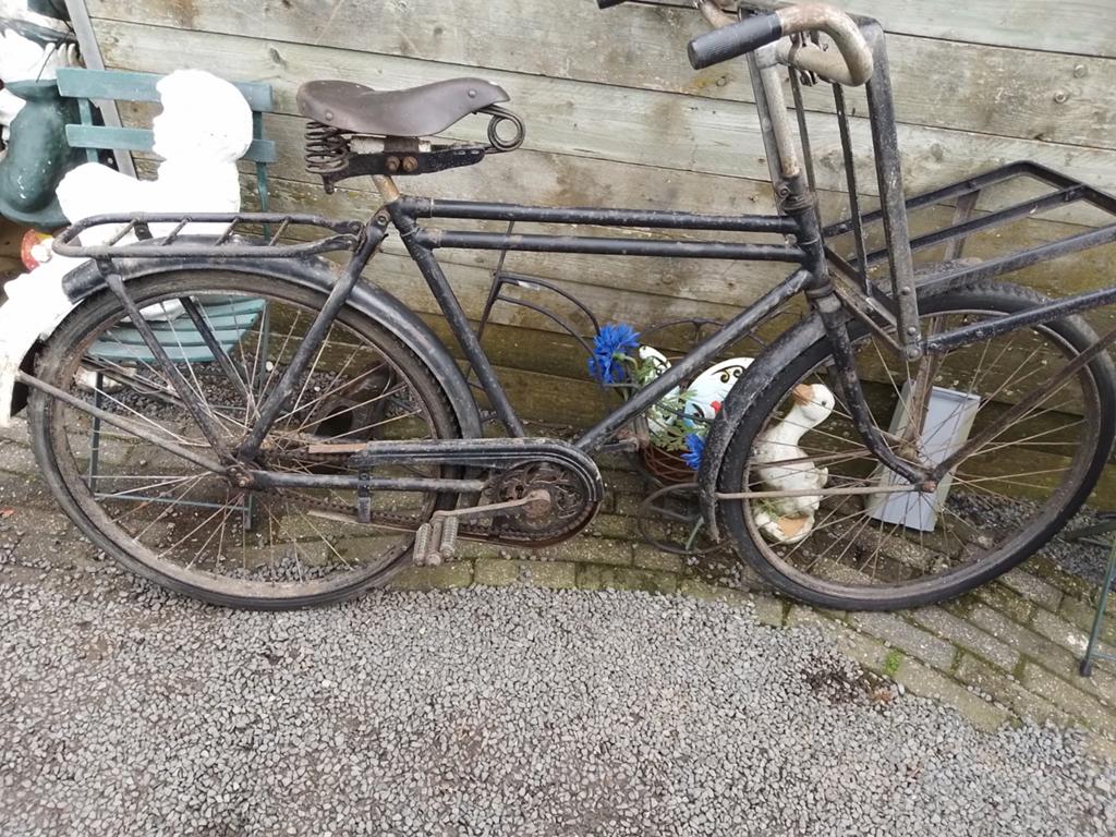 Antieke vooroorlogse Gazelle transportfiets - Origineel, Ophalen, Gazelle, Jaren '30