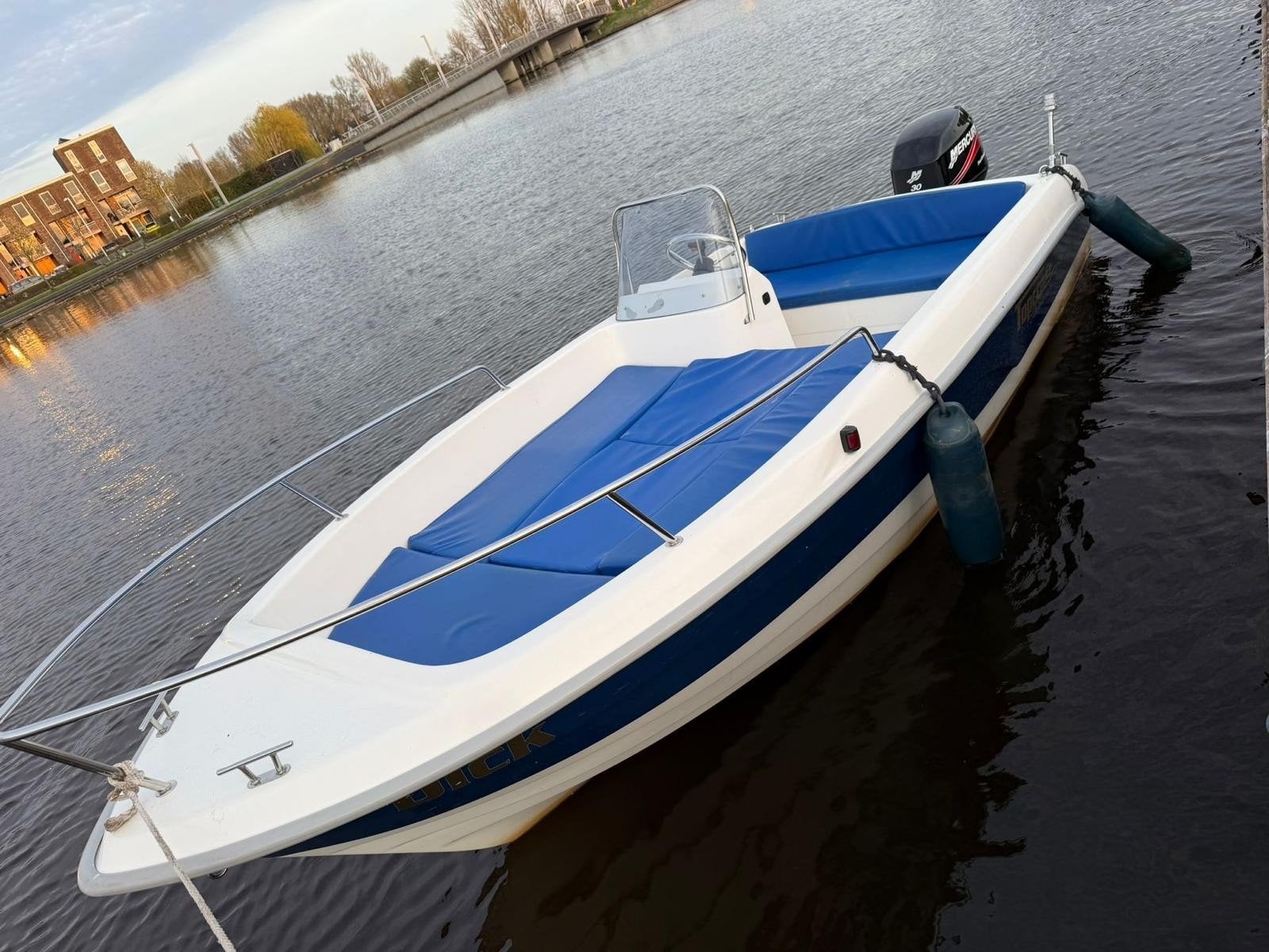 Topcraft Millennium Edition met Mercury buitenboordmotor, Gebruikt, 4 m, Viertaktmotor, Ophalen of Verzenden