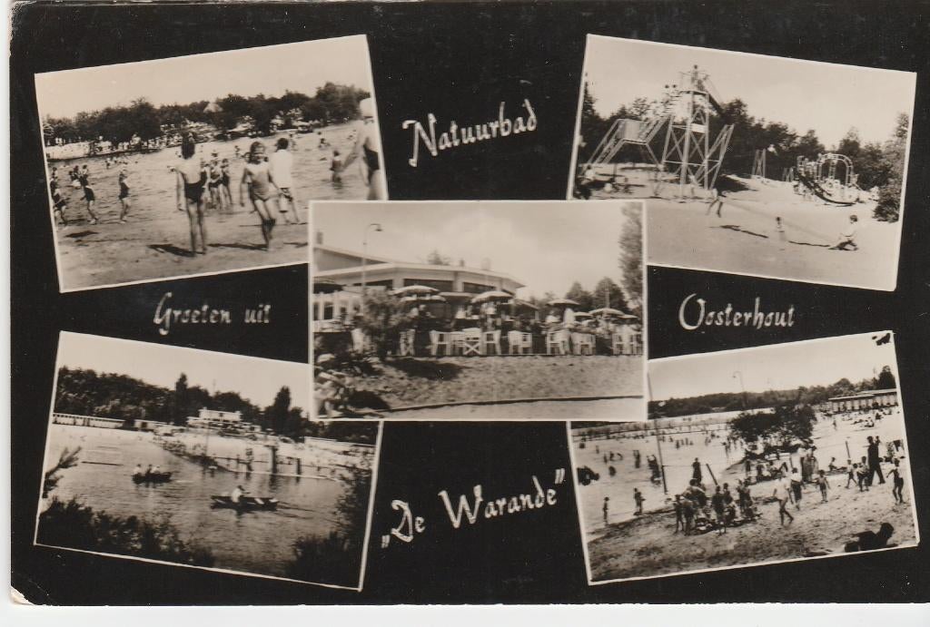 oosterhout- natuurbad de warande, Ophalen of Verzenden, 1940 tot 1960, Noord-Brabant