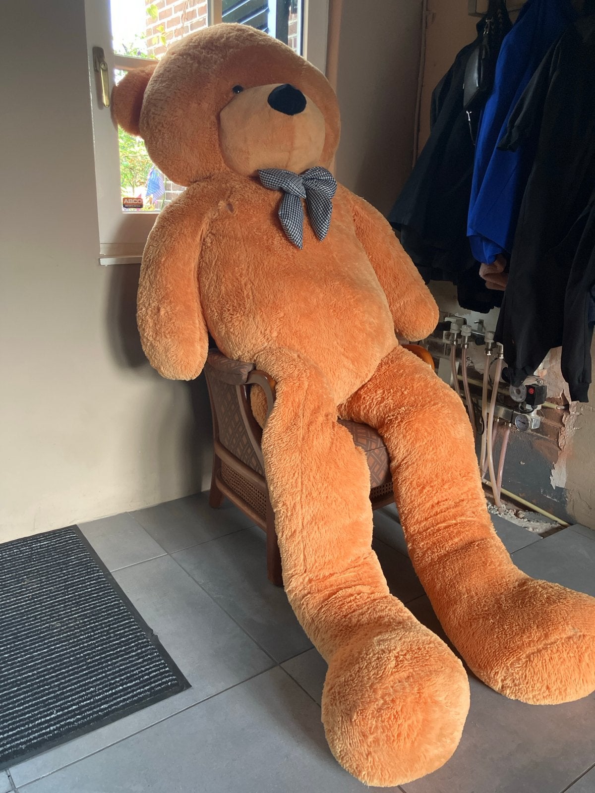 Grote knuffelbeer, Kinderen en Baby's, Ophalen, Gebruikt, Beer, Bruin
