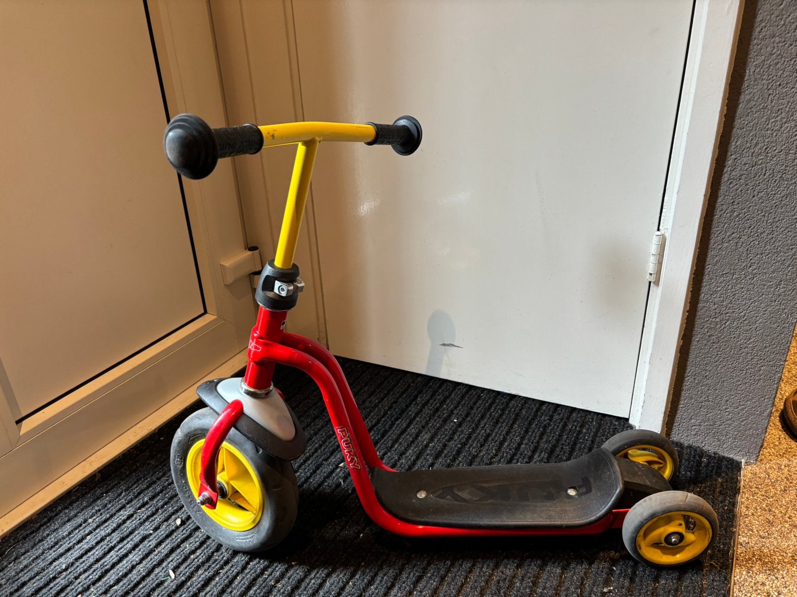 Puky step, dubbel wiel achter, Fietsen en Brommers, Ophalen, Gebruikt, Gewone step