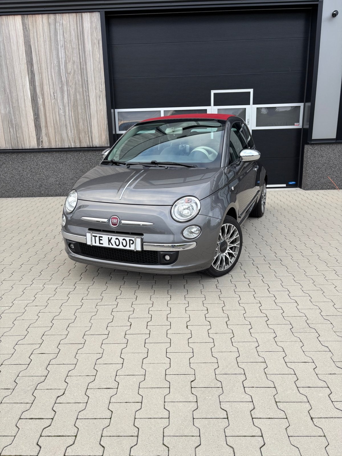 Fiat 500C 1.2 Cabriolet Lounge, Voorwielaandrijving, 4 cilinders, Cabriolet, Leder en Stof