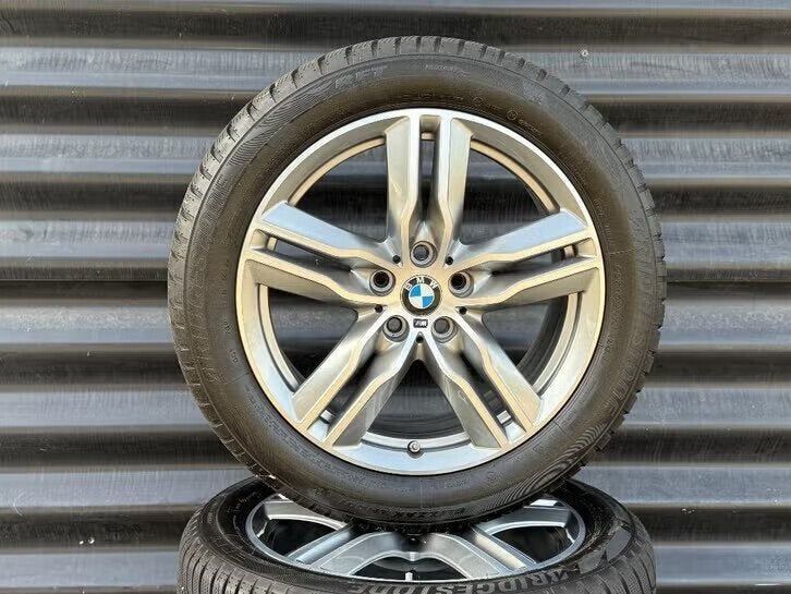 18” Orig Bmw X1 X2 F39 F48 Styling 570M Velgen Winterbanden, Ophalen, 18 inch, Gebruikt, Banden en Velgen
