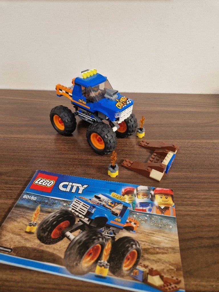 LEGO City Monstertruck - 60180 - complete set, City, Compleet, Lego, Ophalen of Verzenden