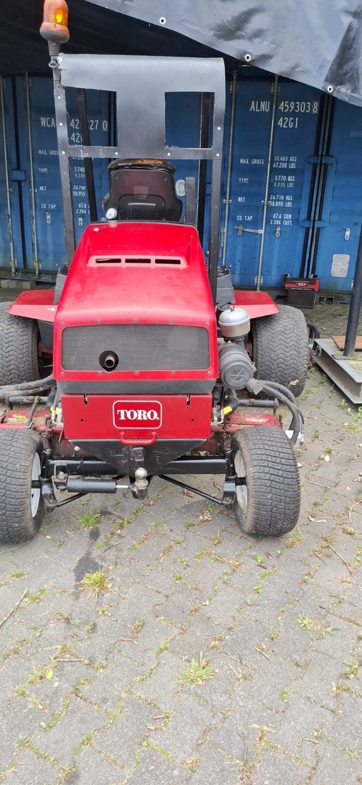 Grasmaaier, Ophalen, Gebruikt, Toro