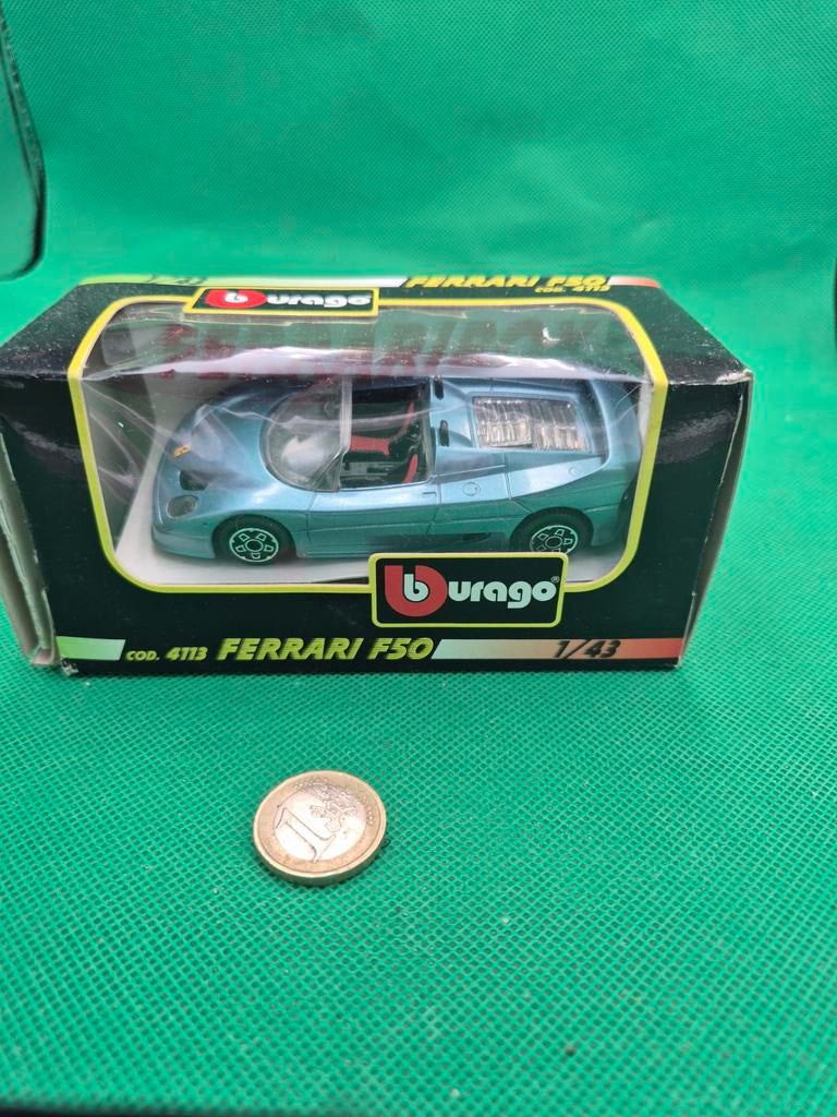 332 Ferrari F50 1/43 Bburago, Hobby en Vrije tijd, Modelauto's | 1:43, Ophalen of Verzenden, Zo goed als nieuw, Auto, Overige merken