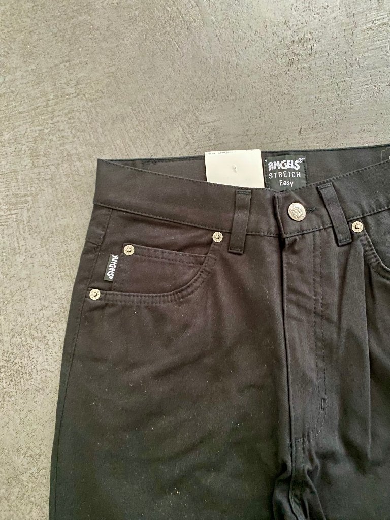 G109 Nieuw Angels jeans spijkerbroek mt. 36=S broek zwart, Kleding | Dames, Spijkerbroeken en Jeans, Zwart, Nieuw, Ophalen of Verzenden