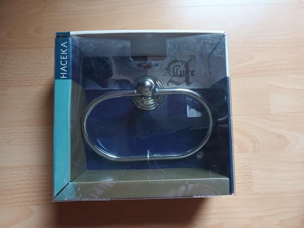 Haceka Allure handdoekbeugel, Ophalen of Verzenden, Nieuw, Wit