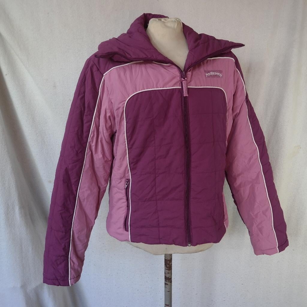 Stoere paarse damesjas.Mt L.Merk Pescara, Kleding | Dames, Jassen | Winter, Zo goed als nieuw, Maat 42/44 (L), Paars, Ophalen of Verzenden