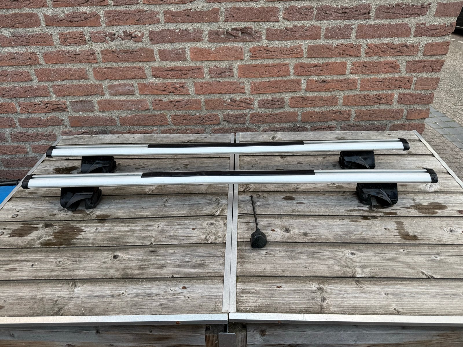 Thule dakdragers voor auto, gebruikt voor Seat Tarraco, Auto diversen, Dakdragers, Ophalen, Gebruikt