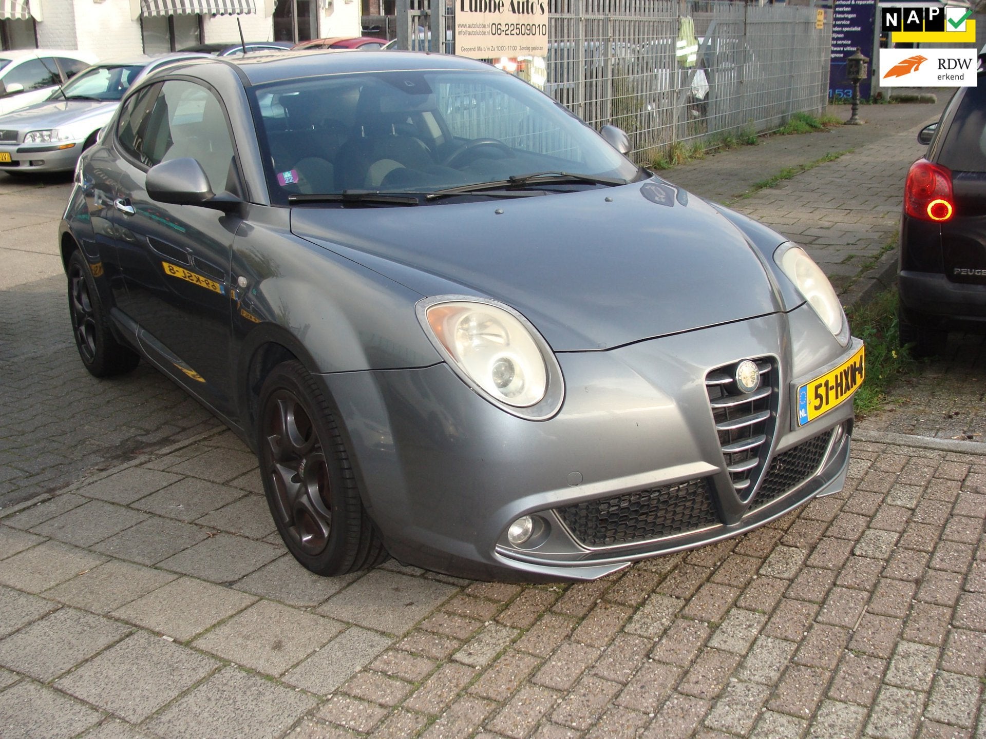 Alfa Romeo MiTo 1.4 Progression airco elek pak nap apk, Auto's, Voorwielaandrijving, Verwarmde buitenspiegels, Gebruikt, 4 cilinders