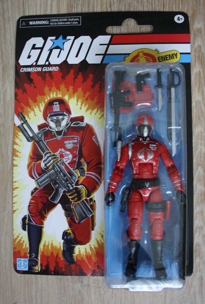 Gi Joe Classified Crimson Guard Retro, Verzamelen, Poppetjes en Figuurtjes, Ophalen of Verzenden, Nieuw