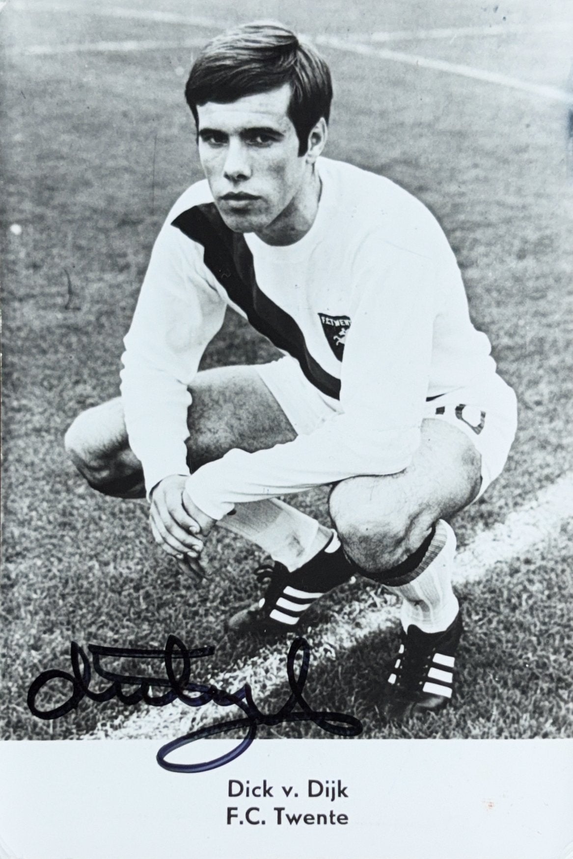 Spelerskaart Dick van Dijk - FC Twente Enschede, Ophalen of Verzenden, Gebruikt, F.C. Twente, Spelerskaart