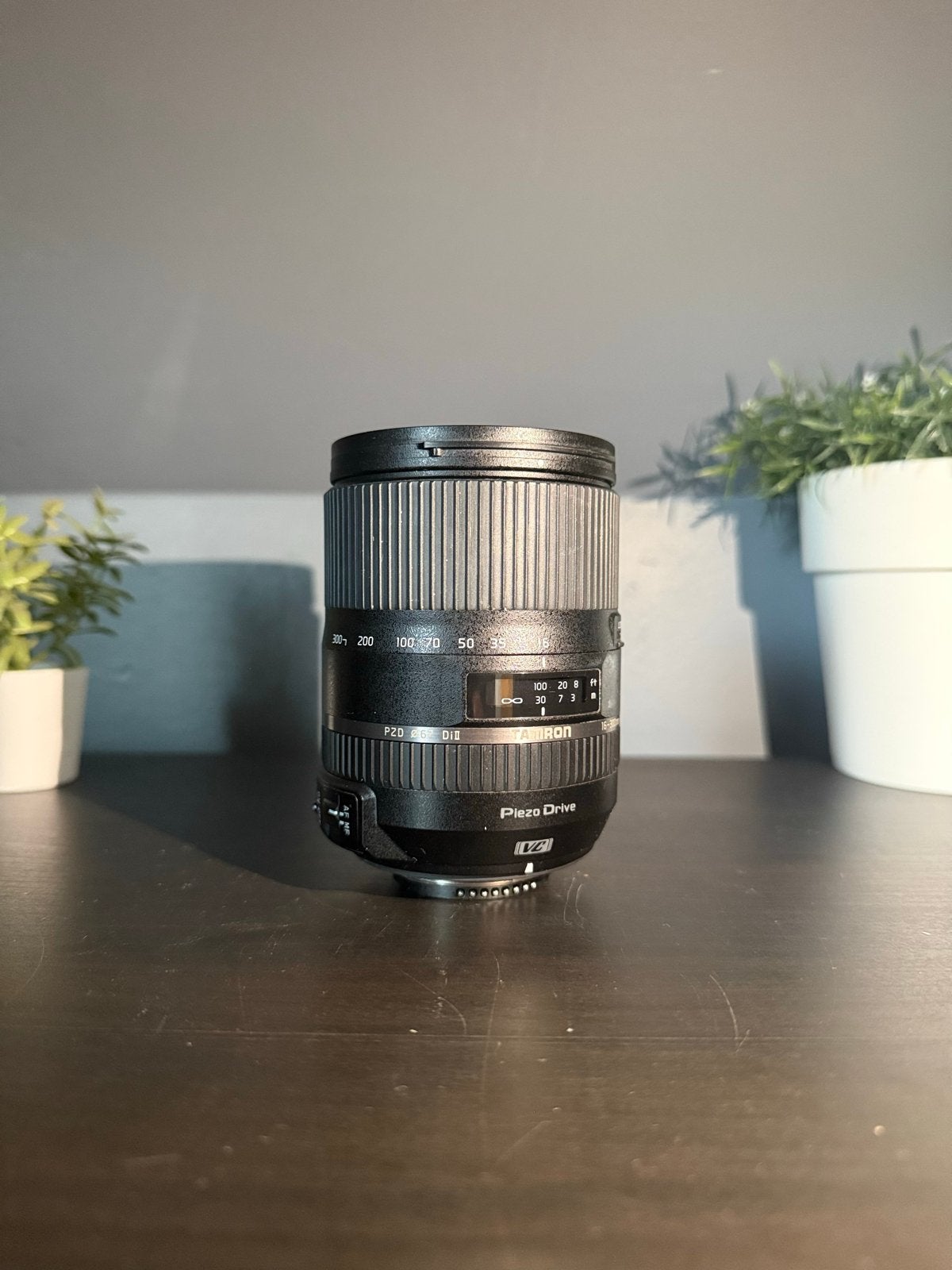 Tamron 18-270mm lens met spikkels in frontlens, Overige vattingen, Tamron, Zoom, Niet werkend