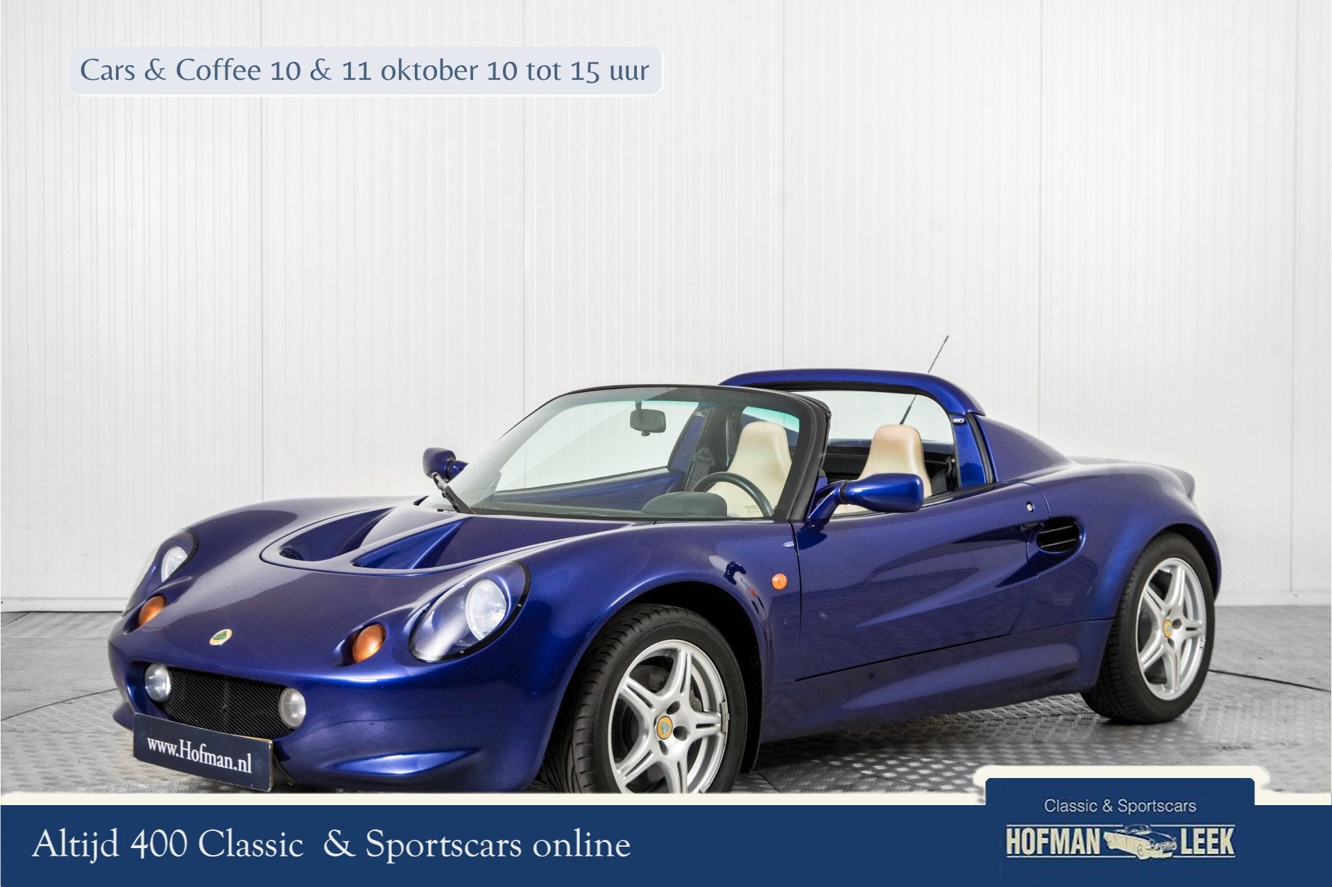 Lotus Elise 1.8-16V 120 LHD (bj 1998), Achterwielaandrijving, Gebruikt, 4 cilinders, Cabriolet