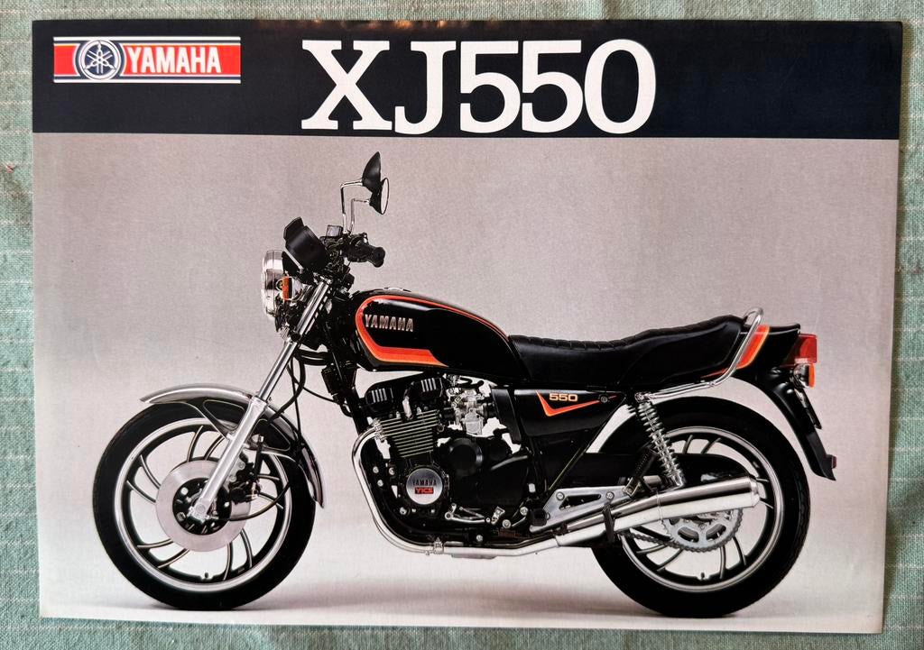 Flyer 1982 Yamaha XJ550, Verzenden, Gebruikt, Motoren
