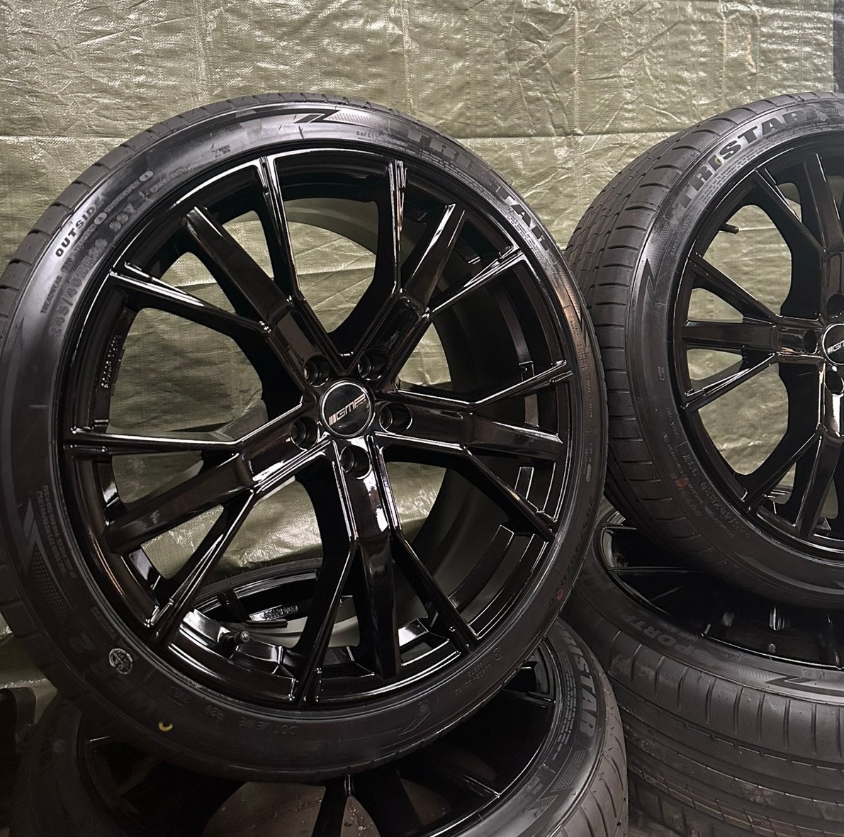 Nieuwstaat 20 Inch Volvo velgen met zomerbanden, Auto-onderdelen, Banden en Velgen, Ophalen, Nieuw, Zomerbanden, Banden en Velgen