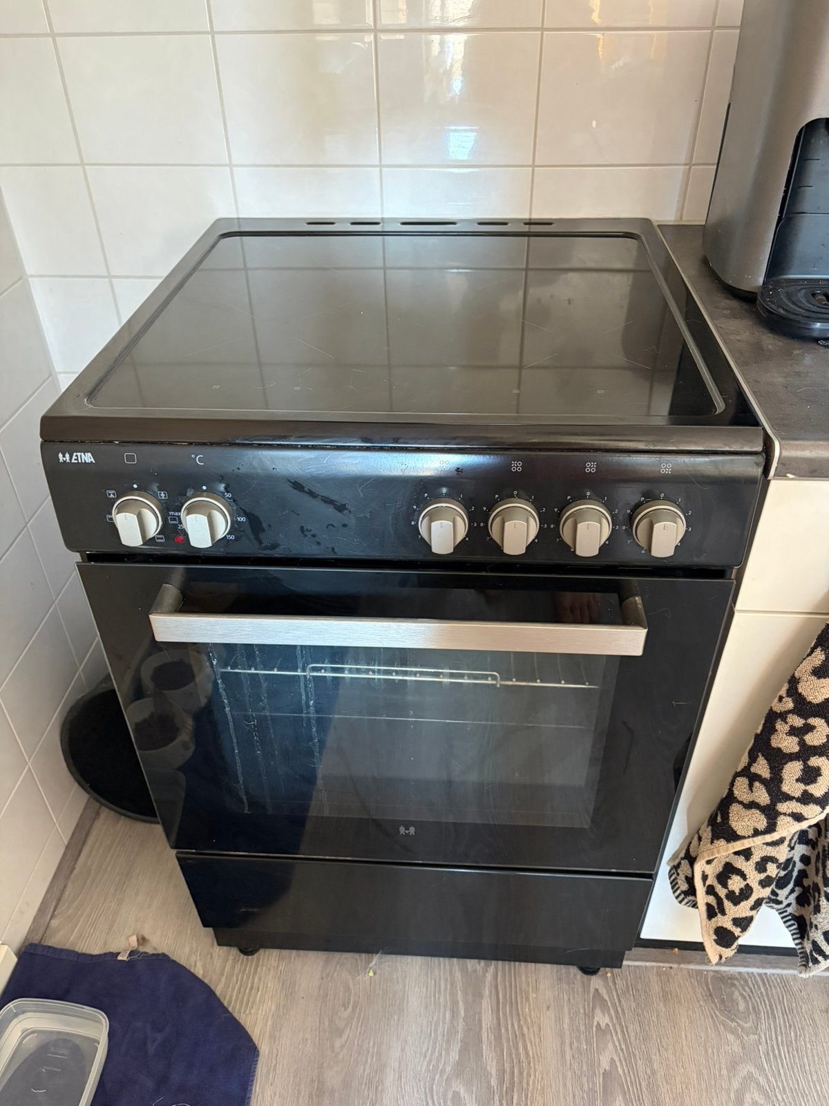 Etna inductie oven, Zo goed als nieuw, Inductie, Vrijstaand, 85 tot 90 cm
