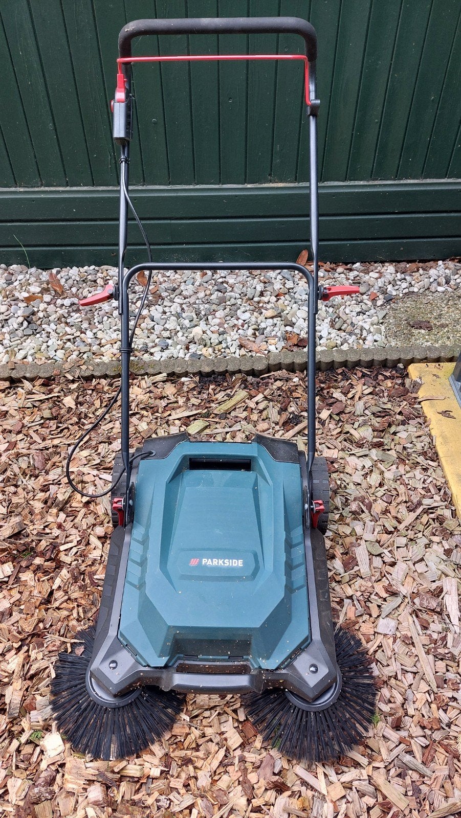 Parkside Elektrische Veegmachine - Zo goed als nieuw, Tuin en Terras, Ophalen, Zo goed als nieuw, Parkside