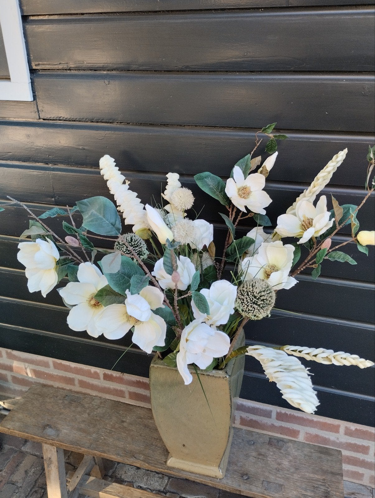 Grote mooie bos kunstbloemen, Ophalen of Verzenden, Zo goed als nieuw