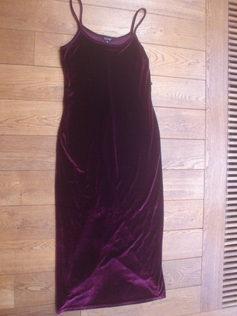 bordeaux rode gala jurk, maat M, Blosh, Kleding | Dames, Maat 38/40 (M), Galajurk, Verzenden, Zo goed als nieuw