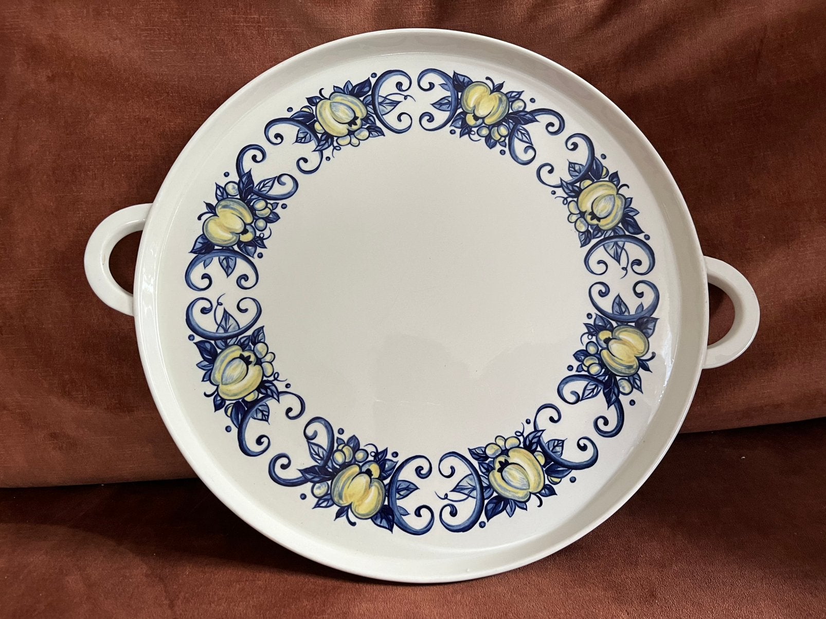 Villeroy & Boch ronde schaal serveerschaal “Cadiz”, Ophalen of Verzenden