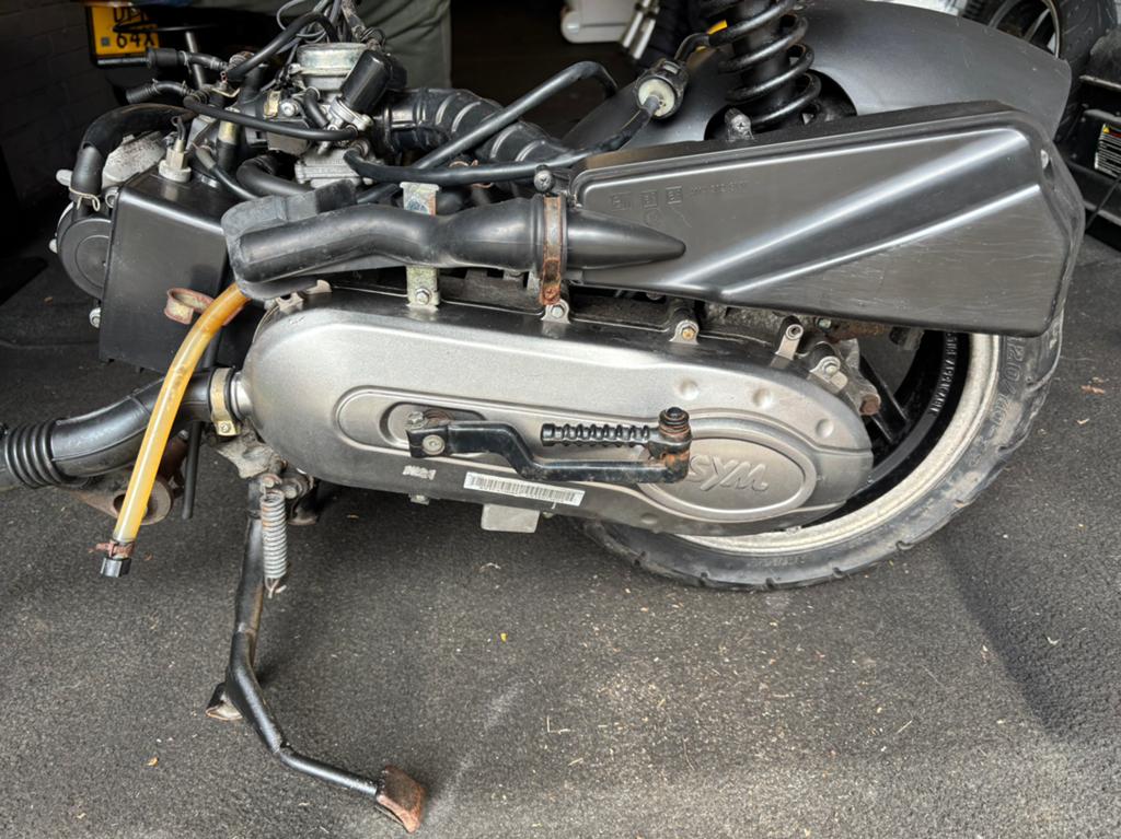 Sym fiddle motor blok, Fietsen en Brommers, Scooters | SYM, Gebruikt, Overige modellen, Benzine, Ophalen