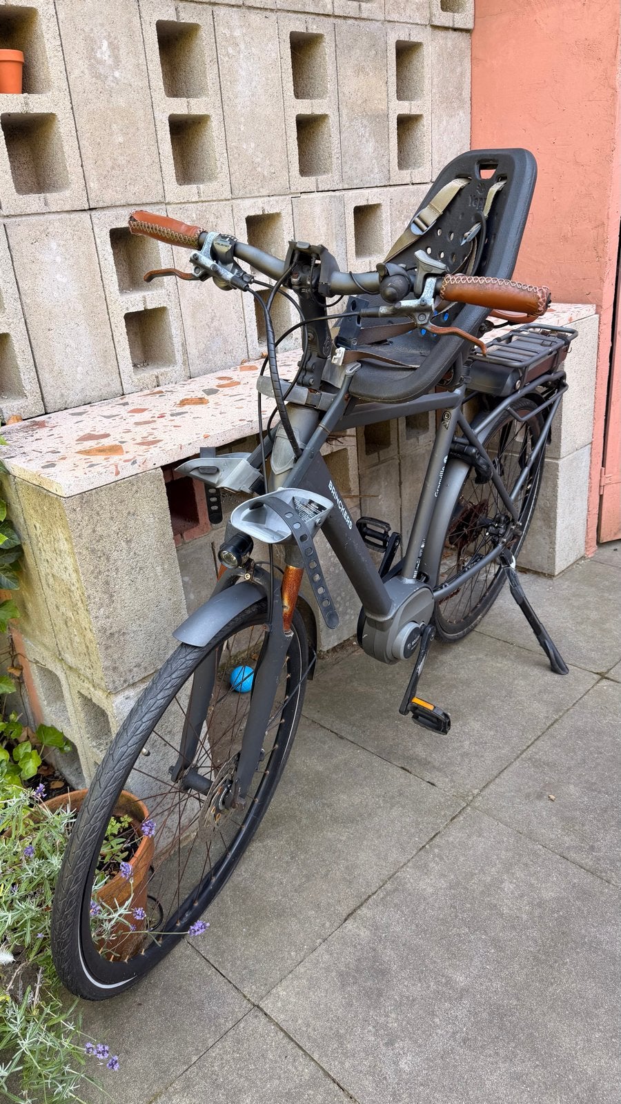 Brinckers elektrische fiets met kinderzitje, Ophalen, Gebruikt, Brinckers, 51 tot 55 cm