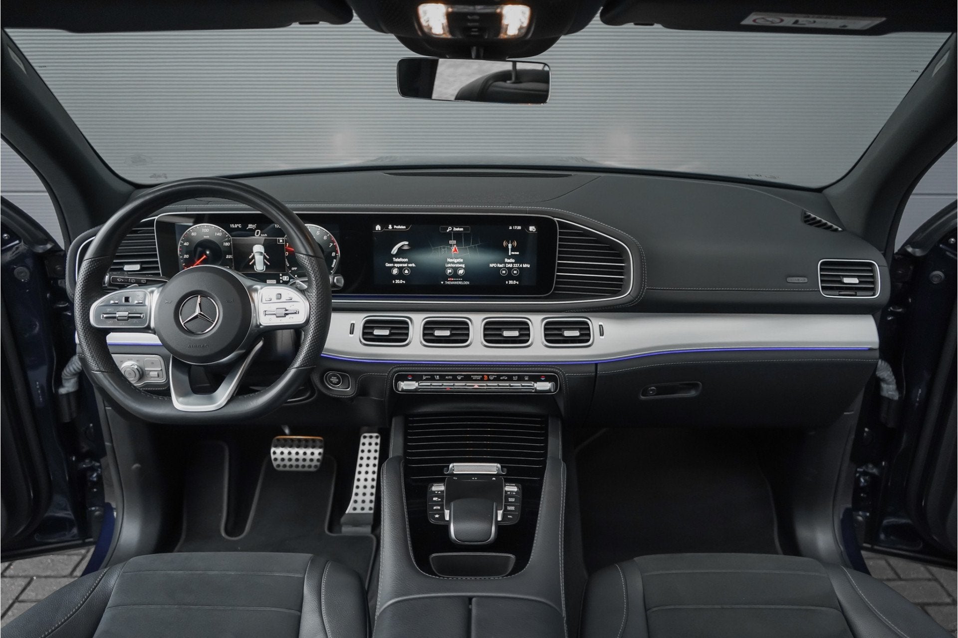 Mercedes-Benz GLE 350 e 4MATIC AMG Premium Plus Pano Distron, Auto's, Gebruikt, 4 cilinders, GLE, Plug-in hybride