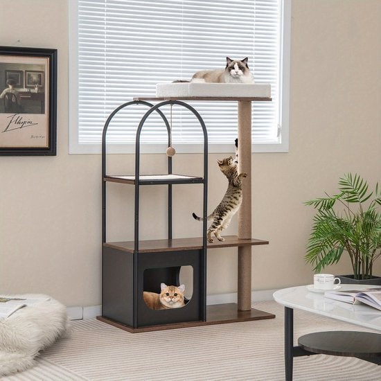 Krabpaal – Kattenboom – Kattenhuis – Kattenklimtoren, Corvance B.V., Verzenden, Nieuw, Corvancebol@gmail.com