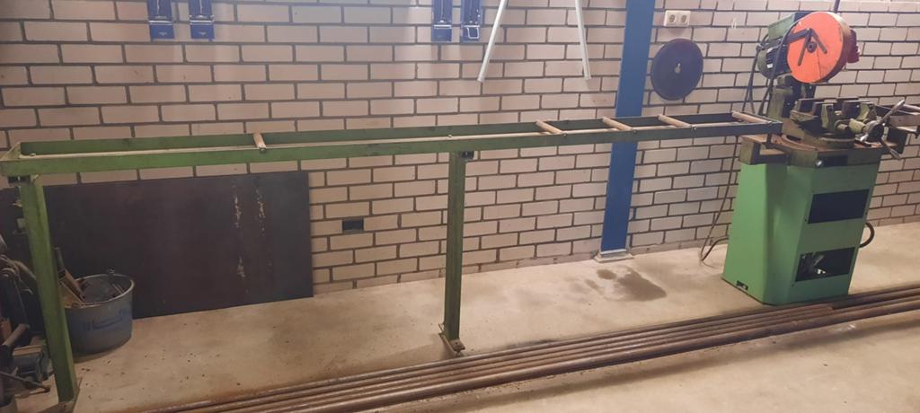 Metaal afkortzaag 380V te koop, Ophalen, Gebruikt, 70 mm of meer, Afkortzaag