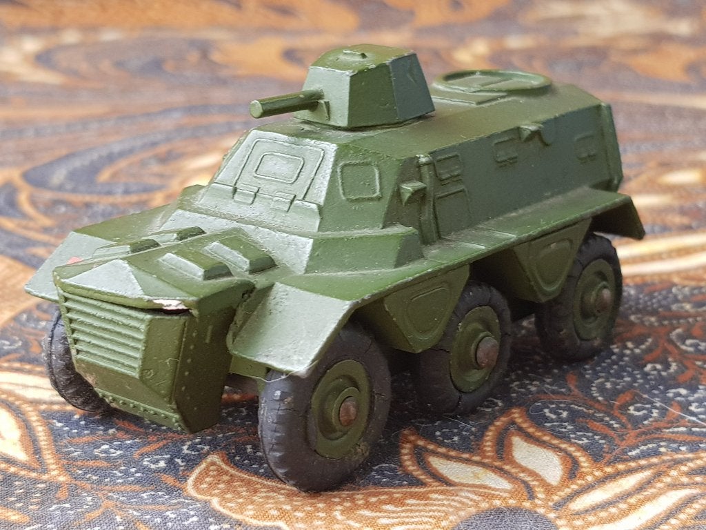 Mooi oud vintage militaria model Dinky Toys uit Engeland., Antiek en Kunst, Antiek | Speelgoed, Ophalen of Verzenden