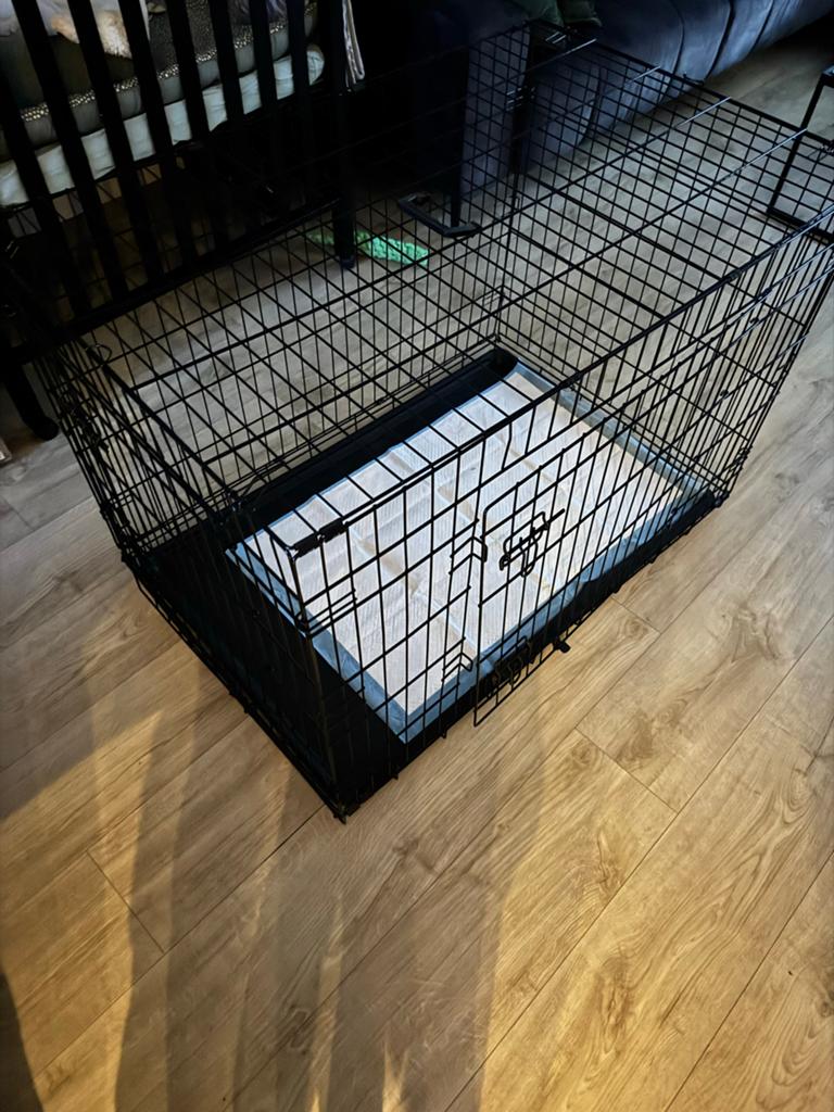 Nieuwe hondenbench Hafenbande – Zwart – 108 x 72, Ophalen, Nieuw