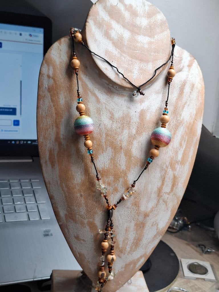 Ketting, Ophalen of Verzenden, Gebruikt, Overige kleuren, Overige materialen