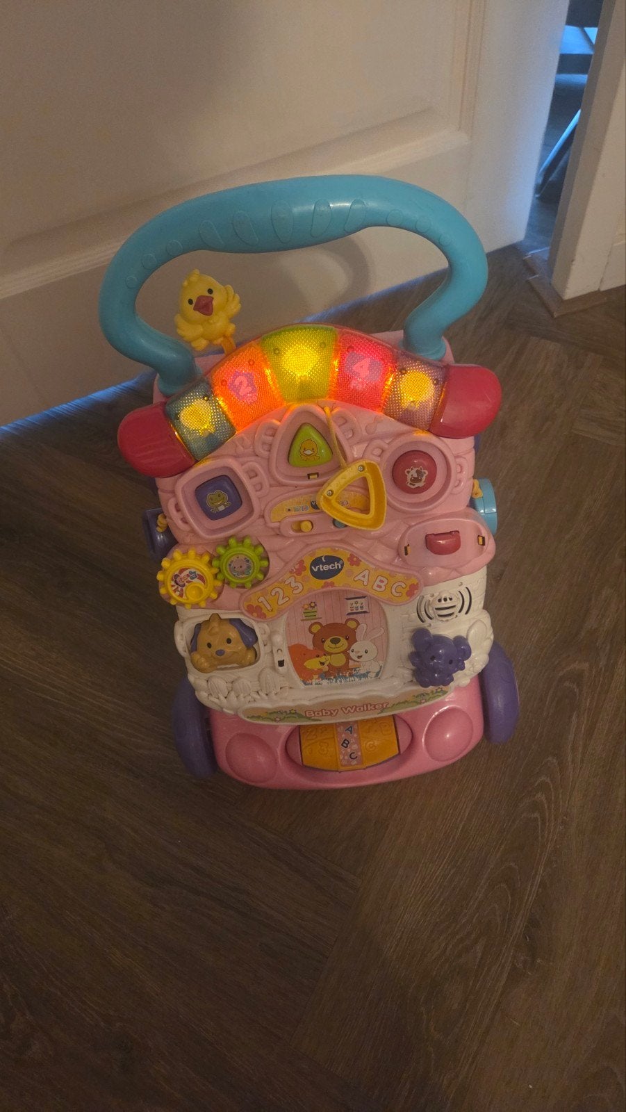 VTech Baby Walker Roze - Interactieve Loopwagen, Ophalen, Gebruikt, 6 maanden tot 2 jaar