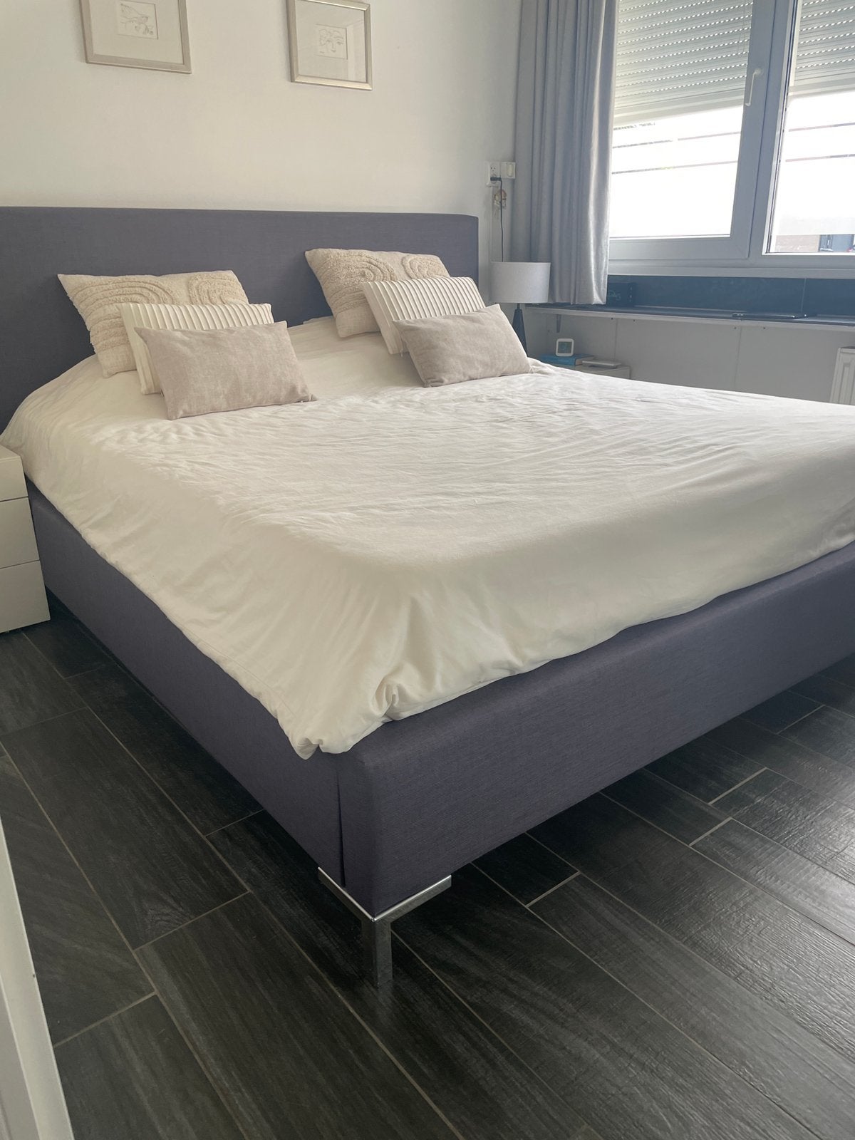 Mooi 2 persoons bed van Goossens, Gebruikt, 90 cm, Tweepersoons, Ophalen of Verzenden