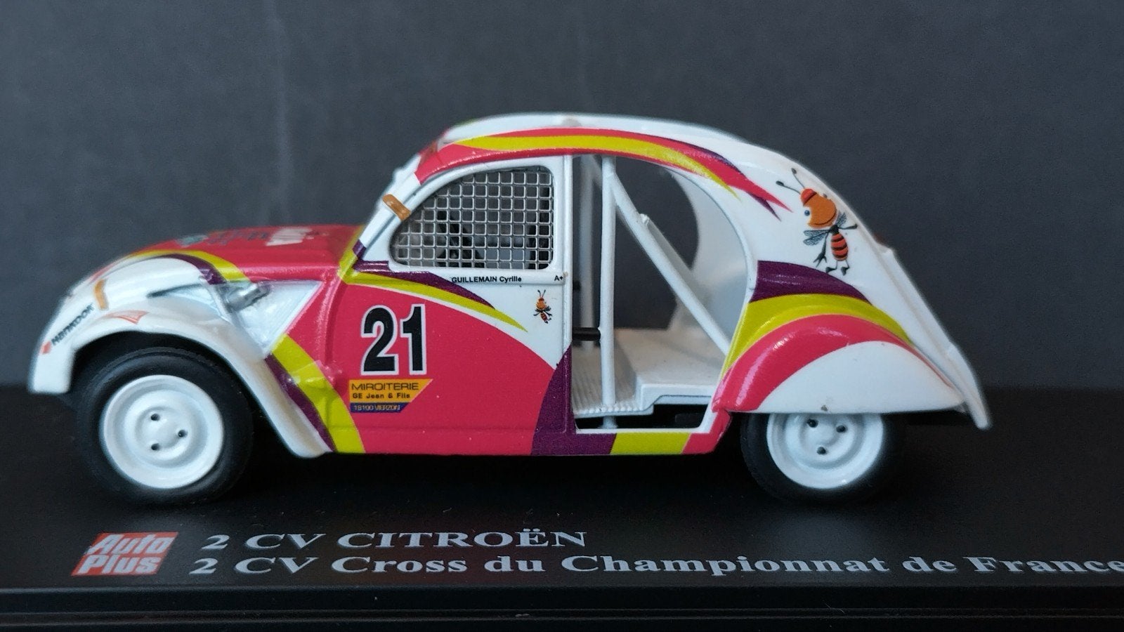 Citroen 2cv autocross 1:43 Eligor Autoplus Pol, Overige merken, Auto, Verzenden, .