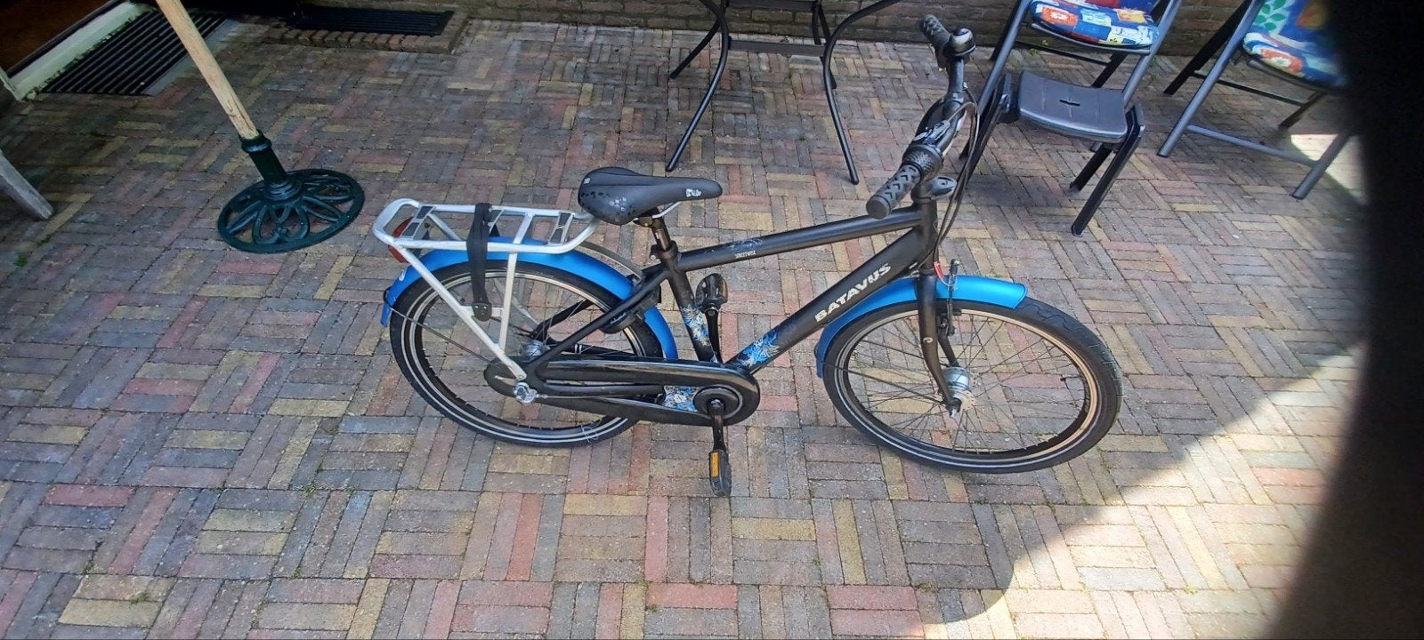 Jongensfiets 24 inch  batavus, Fietsen en Brommers, Fietsen | Vouwfietsen, Ophalen, 20 inch of meer, Gebruikt, Versnellingen