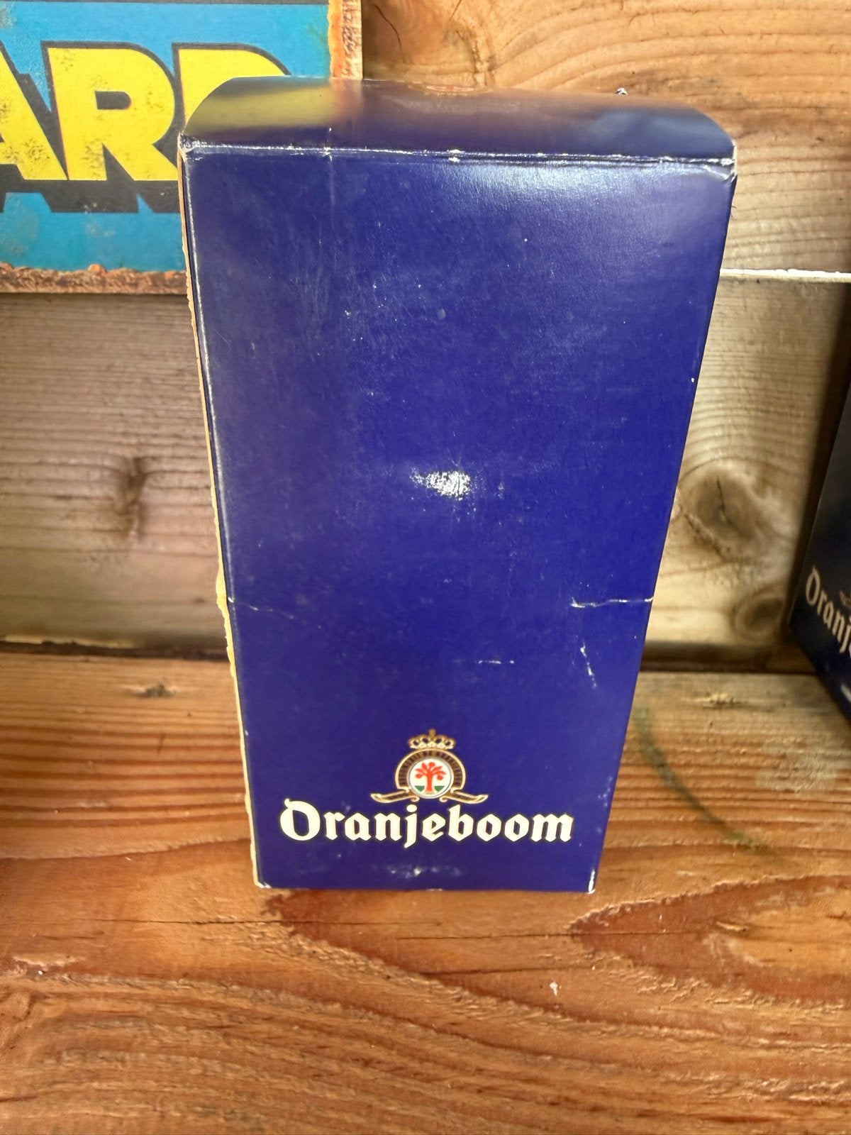 Vintage Oranjeboom bierglas in originele verpakking, Verzamelen, Ophalen of Verzenden, Nieuw, Oranjeboom