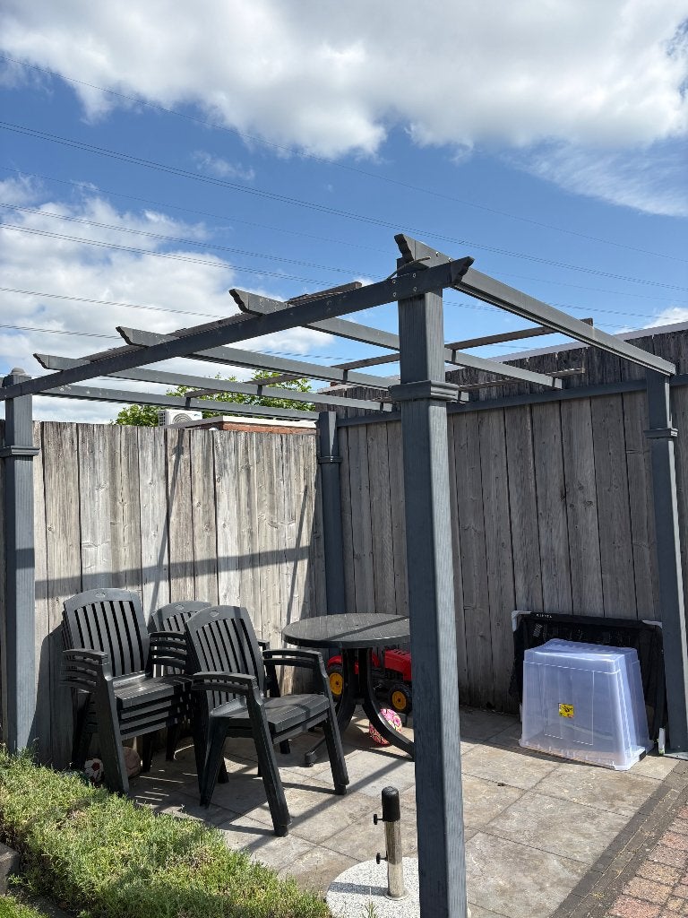 Pergola aluminium, Tuin en Terras, Overkappingen, Ophalen, Gebruikt, Carport