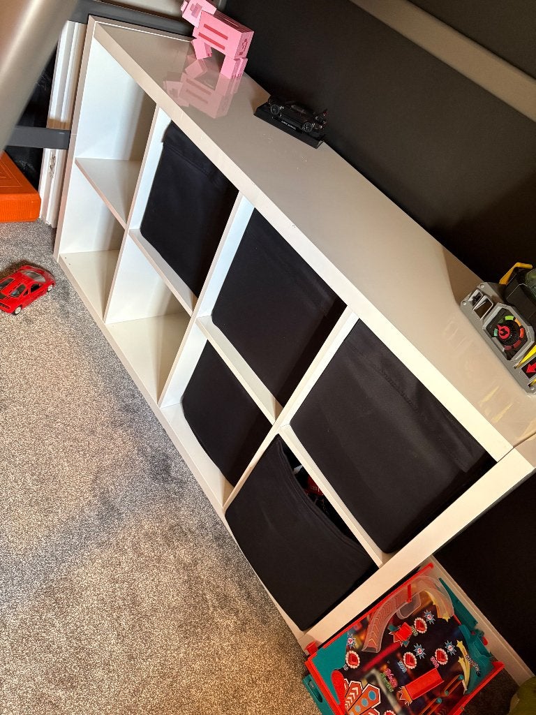 Kallax ikea kast hoogglans, Ophalen, Gebruikt, 50 tot 100 cm, Minder dan 100 cm