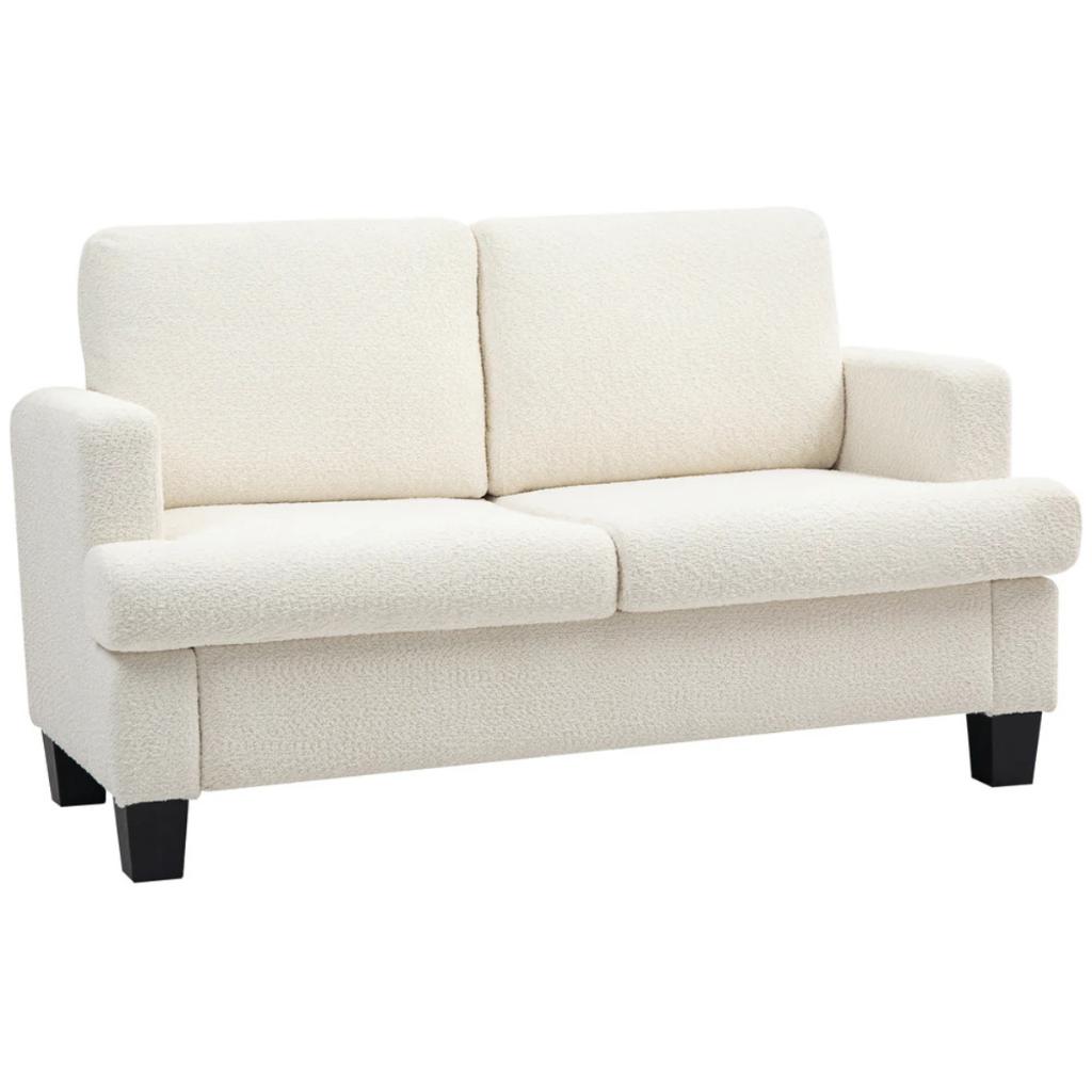 Actie! HOMCOM 2-zits bank chenille stof – nu €170, Wendenstraße 309, 20537 Hamburg, Duitsland, 150 tot 200 cm, MH Handel GmbH