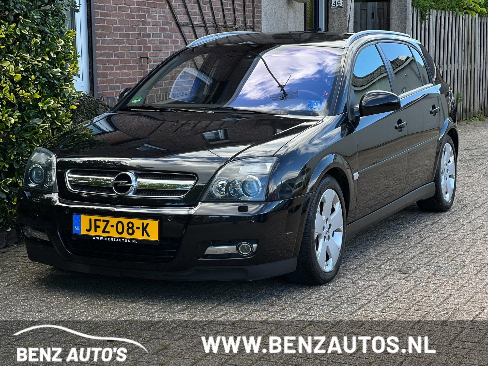 Opel SIGNUM 3.2 V6 211PK/Youngtimer/PDC, Auto's, Voorwielaandrijving, Gebruikt, Zwart, Zwart