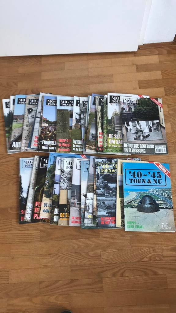 40-45 Toen & Nu tijdschriften, Boeken, Oorlog en Militair, Ophalen of Verzenden, Tweede Wereldoorlog, Zo goed als nieuw