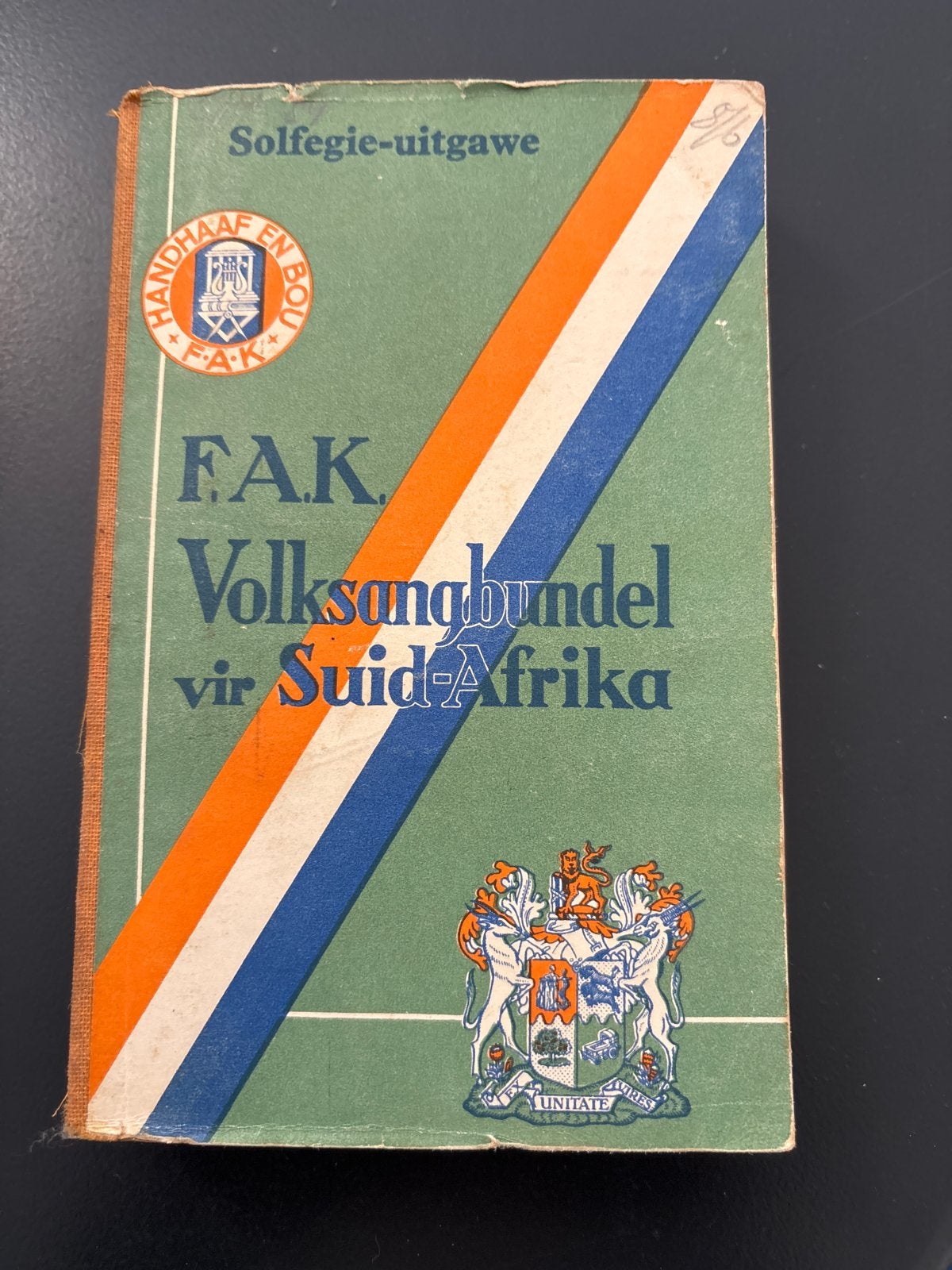 FAK Volksangbundel vir Suid-Afrika (1952), Ophalen of Verzenden, Gelezen, Algemeen